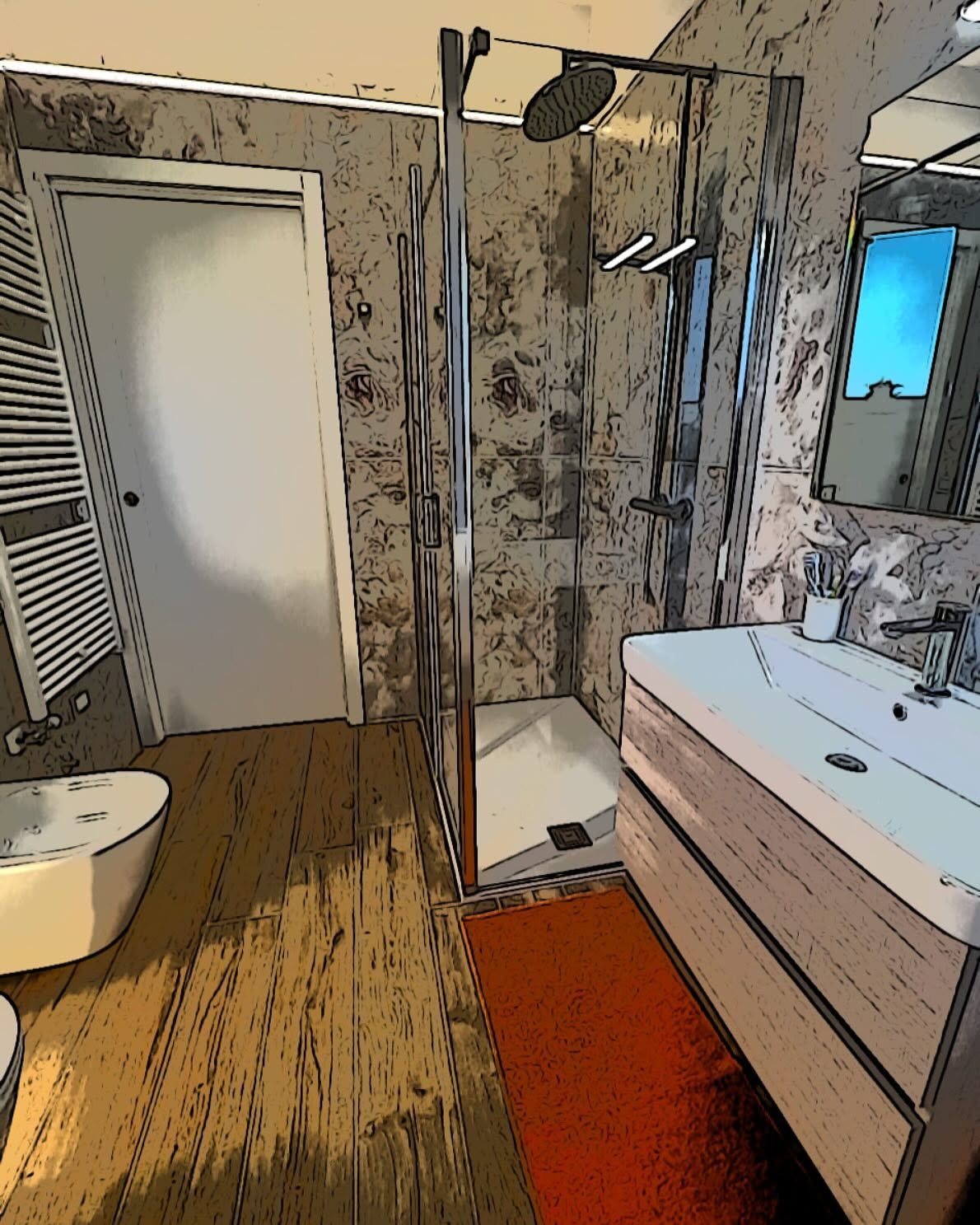 Architettura, pavimenti e ambienti Ceramiche Grigoli
