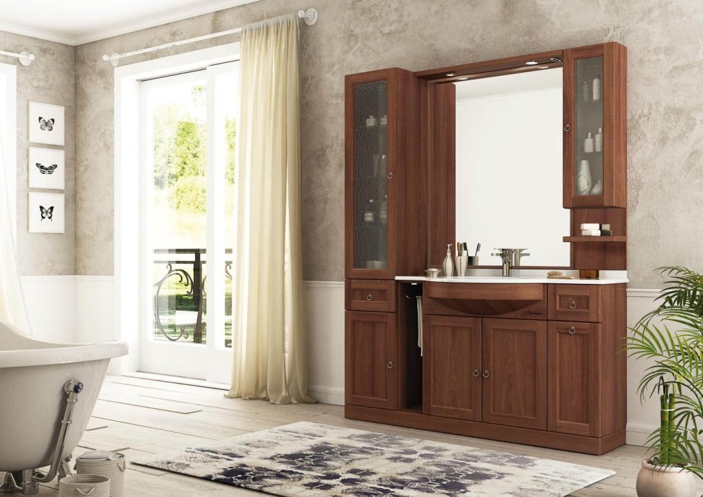 Mobile bagno country chic Legnobagno Retrò R208