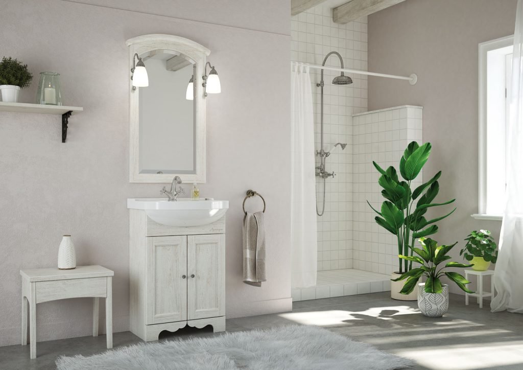 Mobile bagno country chic Legnobagno Retrò 01
