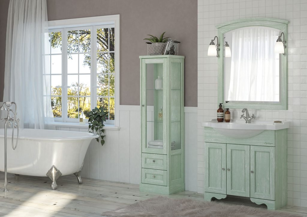 Mobile bagno country chic Legnobagno Retrò 03