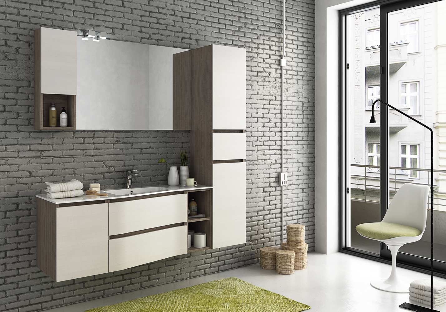 Collezione LegnoBagno Urban Componibile