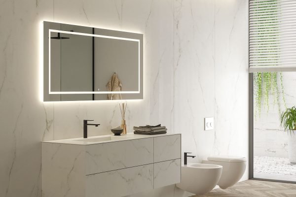 Mobile bagno in castagno Legnobagno Life 15