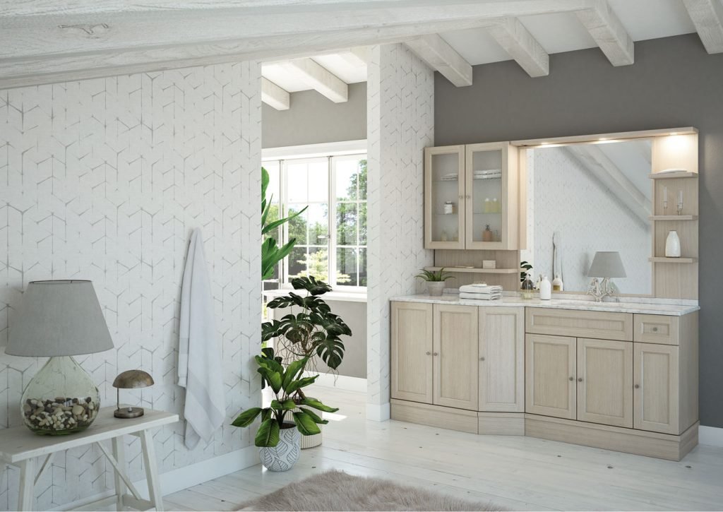 Mobile bagno country chic Legnobagno Retrò R217