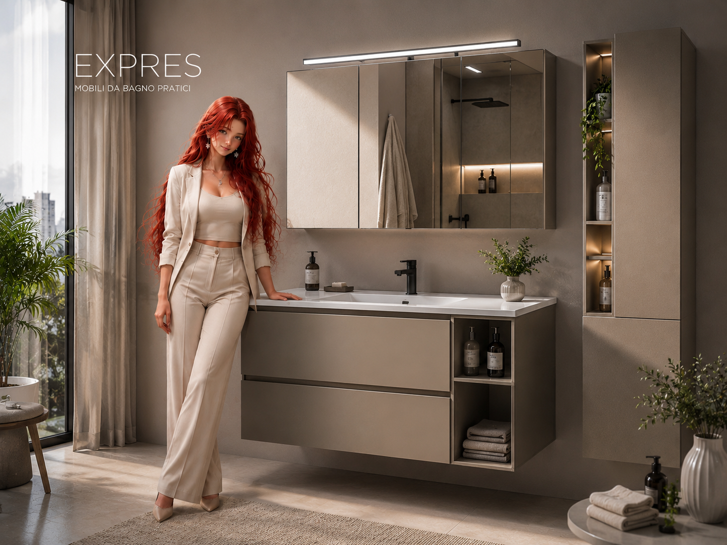 Collezione Express Legnobagno mobili da bagno moderni