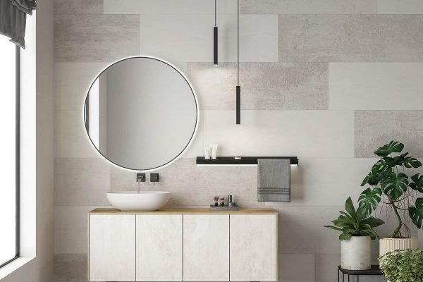 Mobile bagno in castagno Legnobagno Life 07